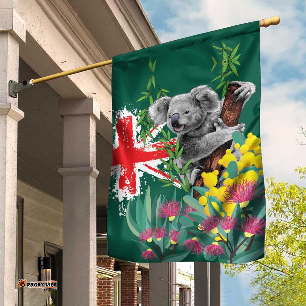 Australia Day Koala Garden Flag Aussie Aussie Aussie Oi Oi Oi National Color LT9