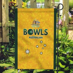 Australian Lawn Bowls Garden Flag Aussie Minimalist Style LT9