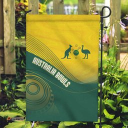 Australia Bowls Garden Flag Basic Marble Glaze - National Color LT7