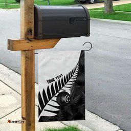 New Zealand Lawn Bowls Custom Garden Flag Aotearoa Silver Fern LT14