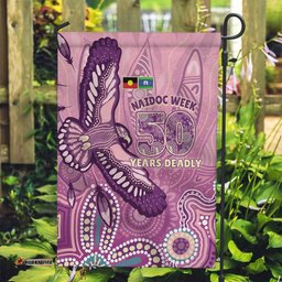 NAIDOC Week - 50 Years Deadly Garden Flag Pastel Wings LT7