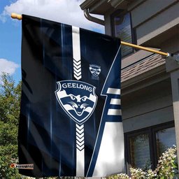 Geelong Cats Garden Flag Modern Geometric Sports Graphic Style TS04
