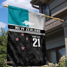 Custom NZ Cricket Pride Garden Flag Silver Fern Fan Supporter Apparel LT9