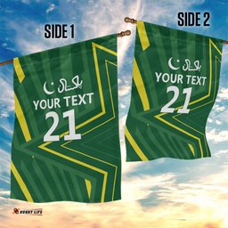 Pakistan Cricket Custom Garden Flag Shaheen Falcon Go Champions LT9