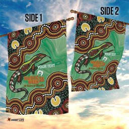 Personalised Australia Goanna NAIDOC Week 2026 Garden Flag 50 Years of Deadly Aboriginal Art LT14