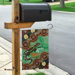 Personalised Australia Goanna NAIDOC Week 2026 Garden Flag 50 Years of Deadly Aboriginal Art LT14