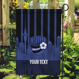 New Zealand Auckland Football Custom Garden Flag Go City of Sails Est 2025 LT14