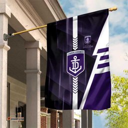 Fremantle Dockers Garden Flag Modern Geometric Sports Graphic Style TS04
