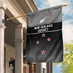 New Zealand Cricket Garden Flag Black Cap Unbeatable LT05
