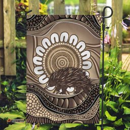 Indigenous Echidna Australia Garden Flag Australian Aboriginal Art Proud LT14