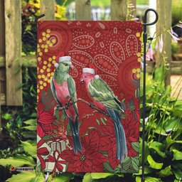 Merry Chrissie Australia King Parrots Garden Flag Aboriginal Art LT7