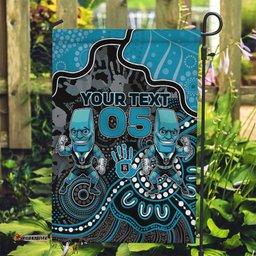 Custom Power Football Garden Flag Aboriginal Dot Art Pattern DT05