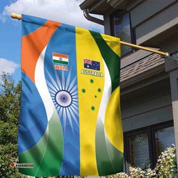 India Vs Australia Cricket Garden Flag Final Matchup LT05