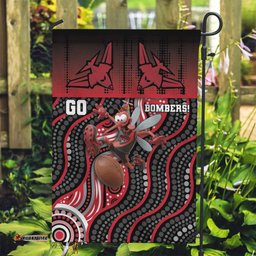 Essendon Go Bombers Garden Flag Don The Sash DT05