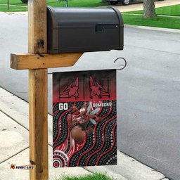 Essendon Go Bombers Garden Flag Don The Sash DT05