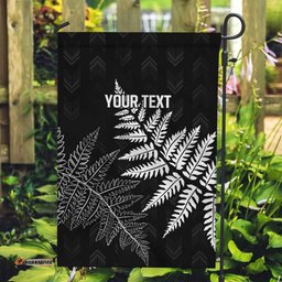 New Zealand Lawn Bowls Personalized Garden Flag Wrap-Around Silver Fern LT7