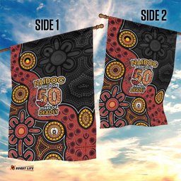 NAIDOC Week 2026 Garden Flag 50 Years of Deadly Indigenous Pride LT18