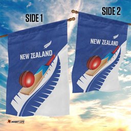 New Zealand Cricket Garden Flag Kiwi Birds Haka Dance Blue Fern Sporty Style LT03