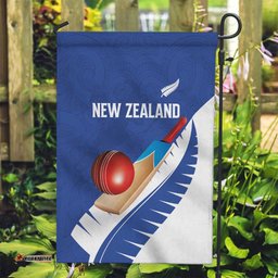 New Zealand Cricket Garden Flag Kiwi Birds Haka Dance Blue Fern Sporty Style LT03