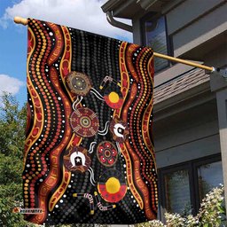 NAIDOC Week 2026 Garden Flag Together We Rise Together We Stay Deadly LT9
