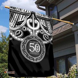 Kia Kaha Te Reo Maori New Zealand Garden Flag 50th Anniversary Ake Ake Ake LT14