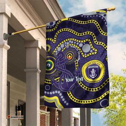 Dockers NAIDOC Week 2026 Personalised Garden Flag 50 Years of Deadly Aboriginal Art LT14