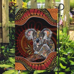 Indigenous Koala Australia Garden Flag Australian Aboriginal Art Proud LT14