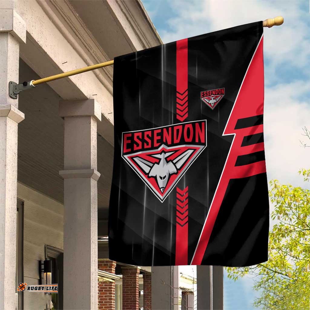 Essendon Bombers Garden Flag Modern Geometric Sports Graphic Style TS04