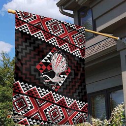 Taniko Aotearoa Garden Flag Poutama Mix Piwakawaka LT7