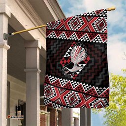 Taniko Aotearoa Garden Flag Poutama Mix Piwakawaka LT7
