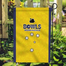 Western Australia Lawn Bowls Garden Flag Aussie Minimalist Style LT9