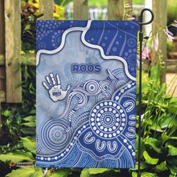 Roos Football Garden Flag Aboriginal Dot Art Pattern DT05
