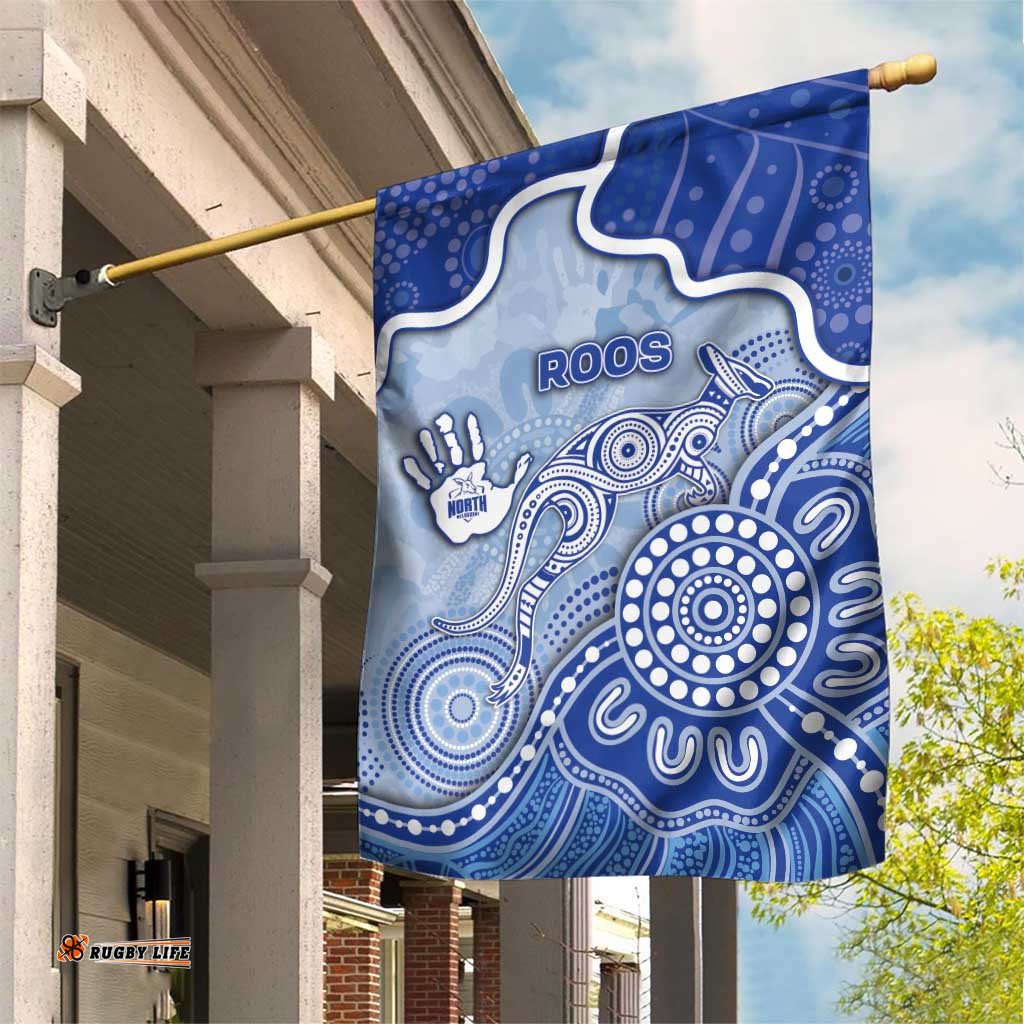 Roos Football Garden Flag Aboriginal Dot Art Pattern DT05