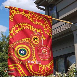 Suns NAIDOC Week 2026 Personalised Garden Flag 50 Years of Deadly Aboriginal Art LT14