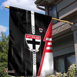 St Kilda Saints Garden Flag Modern Geometric Sports Graphic Style TS04