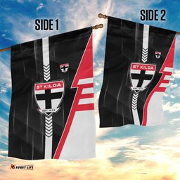 St Kilda Saints Garden Flag Modern Geometric Sports Graphic Style TS04