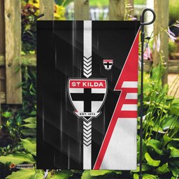 St Kilda Saints Garden Flag Modern Geometric Sports Graphic Style TS04