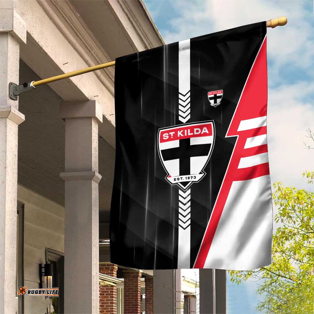 St Kilda Saints Garden Flag Modern Geometric Sports Graphic Style TS04