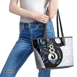 Aotearoa Pikorua Leather Tote Bag NZ Twist - Bond And Love LT14