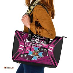 Australia Queensland Audax at Fidelis Leather Tote Bag LT9