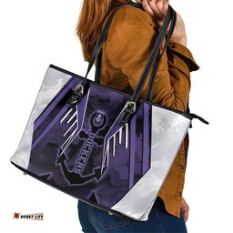 Fremantle Football Leather Tote Bag Dockers Anchor Sporty Style DT05