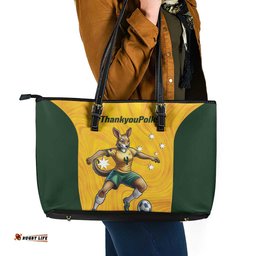 Polkinghorne Australia Matildas Leather Tote Bag 2024 Thank You Polks LT14