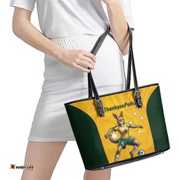 Polkinghorne Australia Matildas Leather Tote Bag 2024 Thank You Polks LT14
