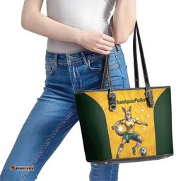 Polkinghorne Australia Matildas Leather Tote Bag 2024 Thank You Polks LT14