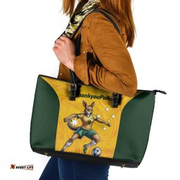Polkinghorne Australia Matildas Leather Tote Bag 2024 Thank You Polks LT14