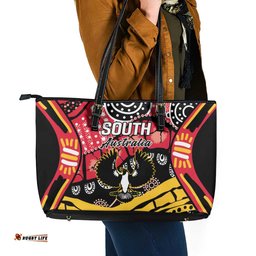 South Australia Festival State Wine State Leather Tote Bag LT9