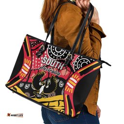 South Australia Festival State Wine State Leather Tote Bag LT9