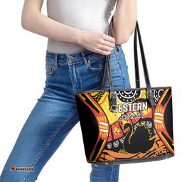 Western Australia Golden State Leather Tote Bag LT9