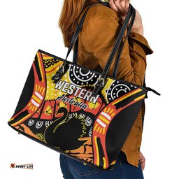 Western Australia Golden State Leather Tote Bag LT9