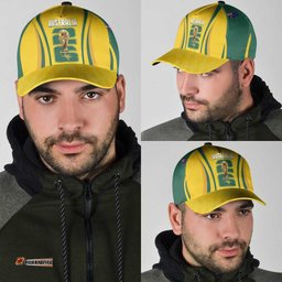 Australia Socceroos Custom Classic Cap 2026 Forever Golden LT7